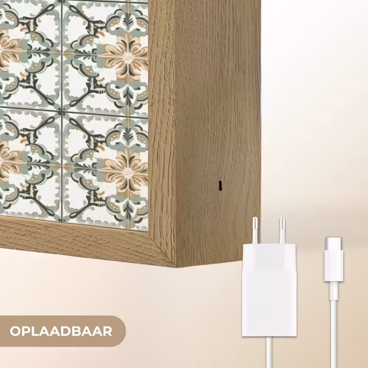 Lightbox - Wandlamp - Floraal - Verweerd - Keurrijk — 7