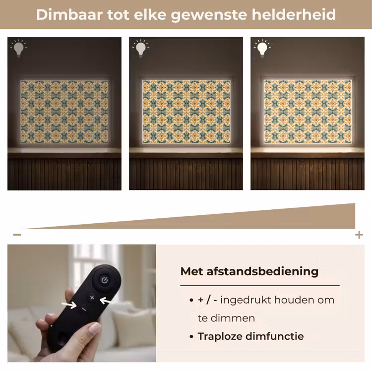 Lightbox - Wandlamp - Keramiek - Verweerd - Kleurrijk — 9