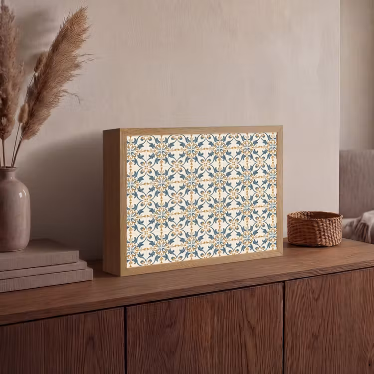 Lightbox - Wandlamp - Patroon - Klassiek - Kleurrijk — 4
