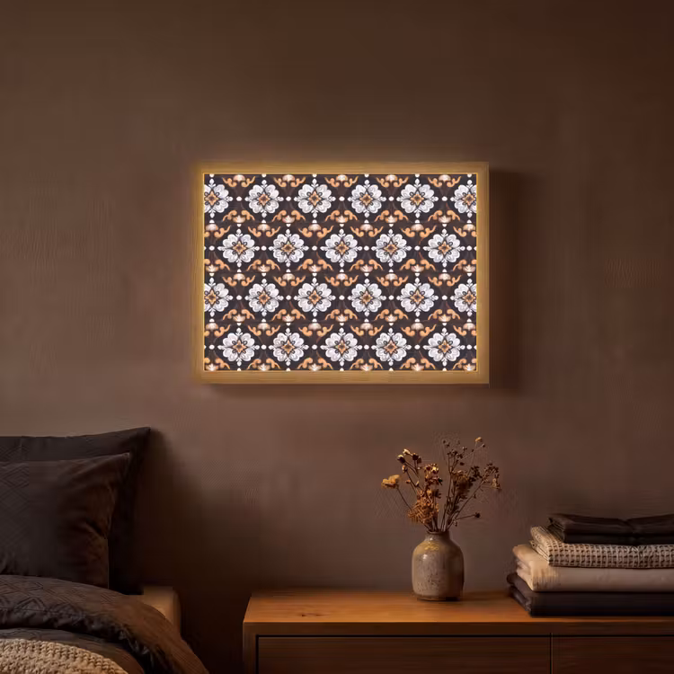 Lightbox - Wandlamp - traditioneel - Element - Kleurrijk — 3