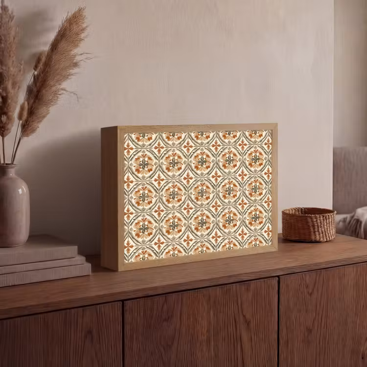 Lightbox - Wandlamp - Elegant - Antiek - Kleurrijk — 4