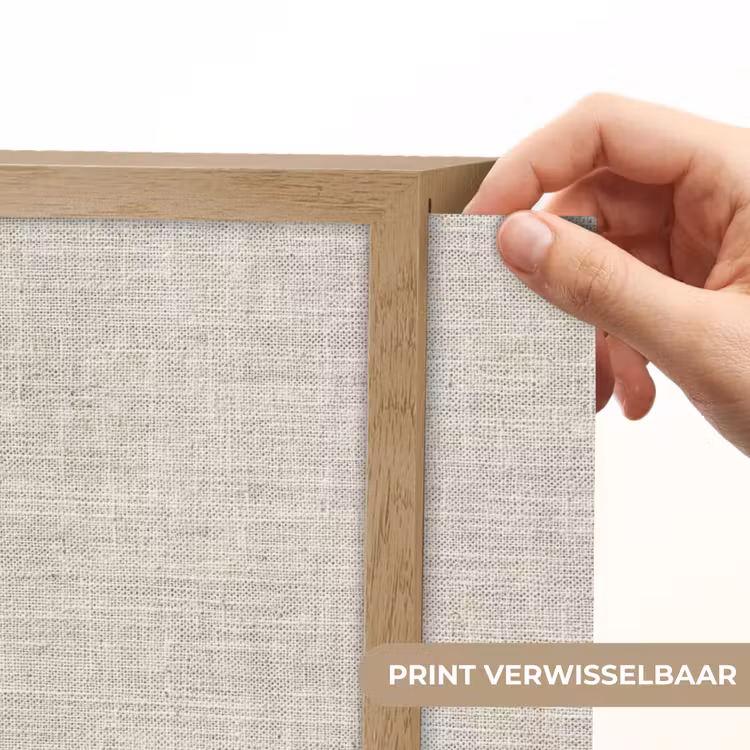 Lightbox - Wandlamp - Linnen - Textuur - Beige — 5
