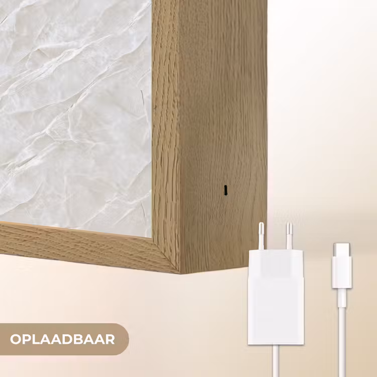 Lightbox - Wandlamp - Oppervlakte - Textuur - Grijs — 7