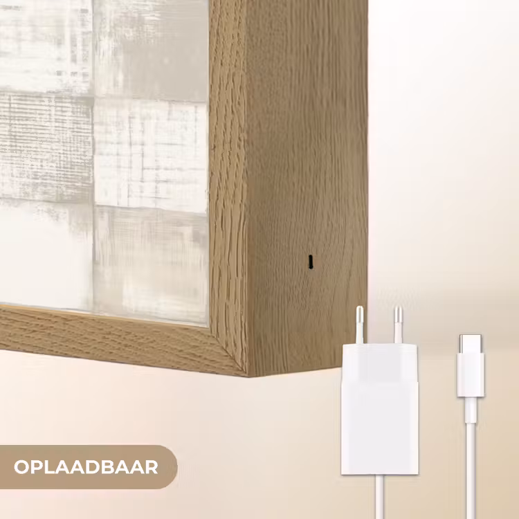 Lightbox - Wandlamp - Tegel - Patroon - Verweerd — 7