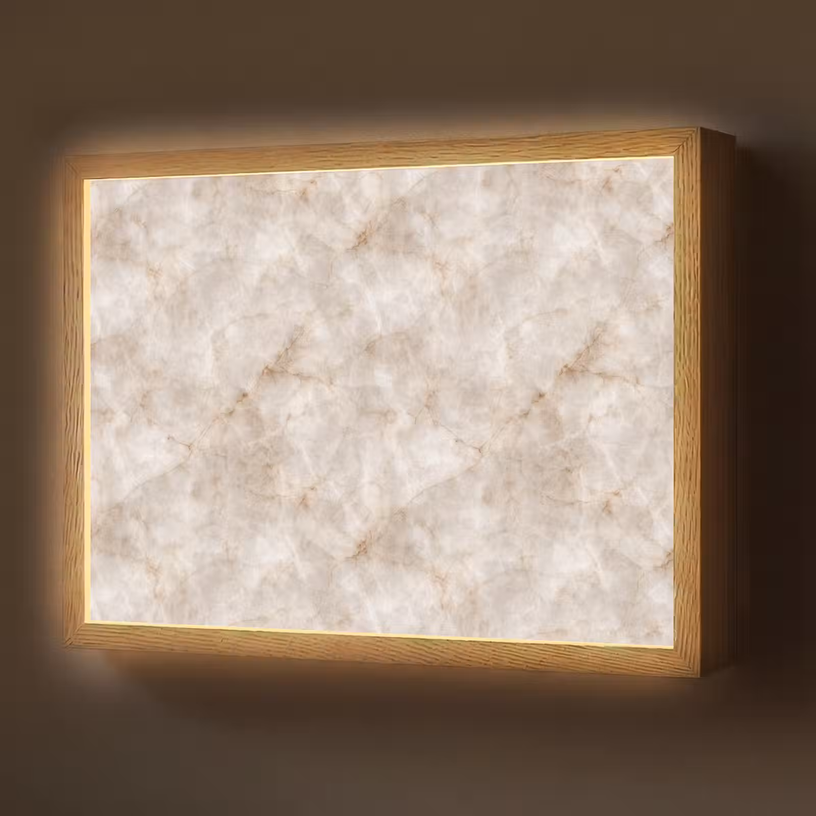 Lightbox - Wandlamp - Marmer - Patroon - Klassiek — 1