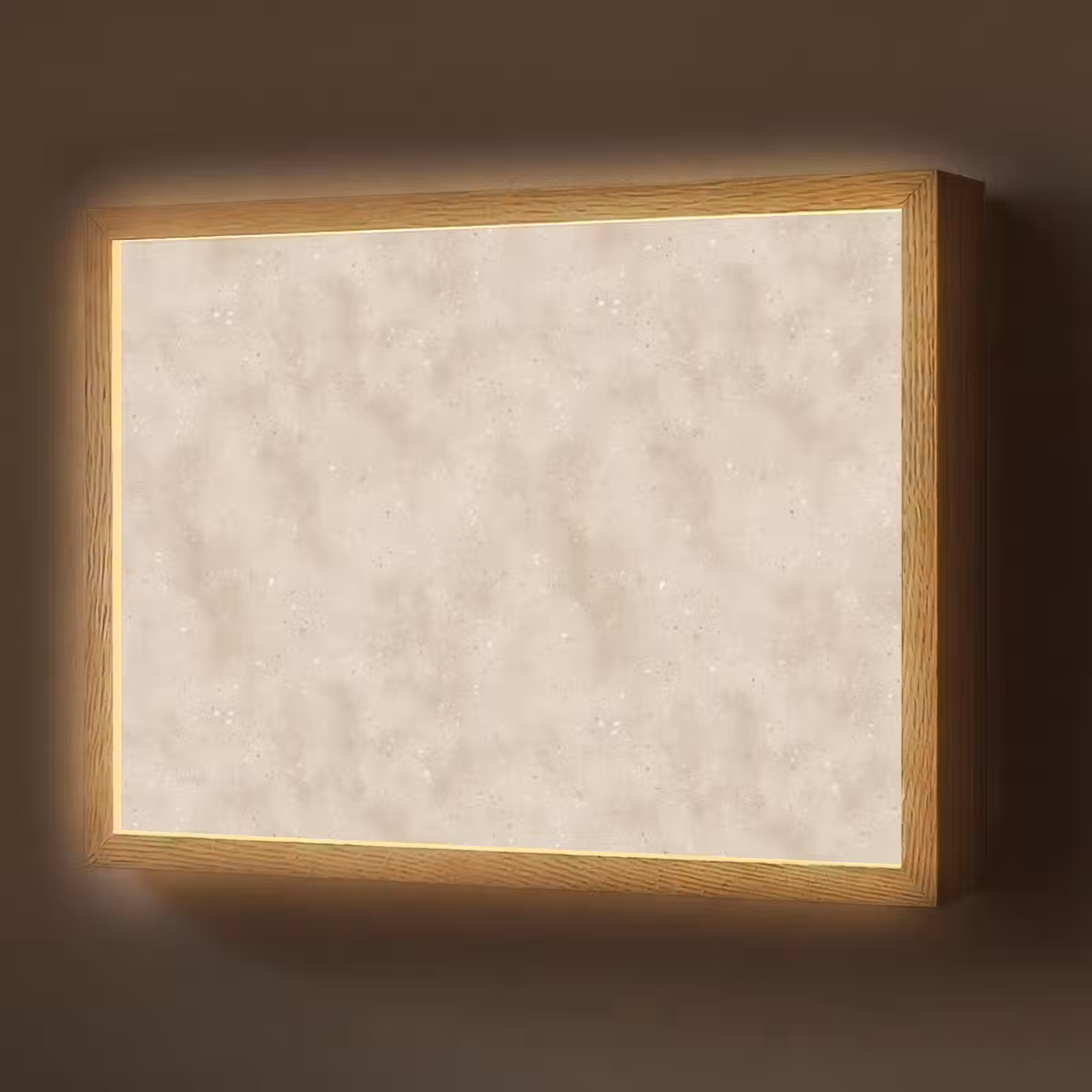 Lightbox - Wandlamp - Structuur - Spikkels - Beige — 1