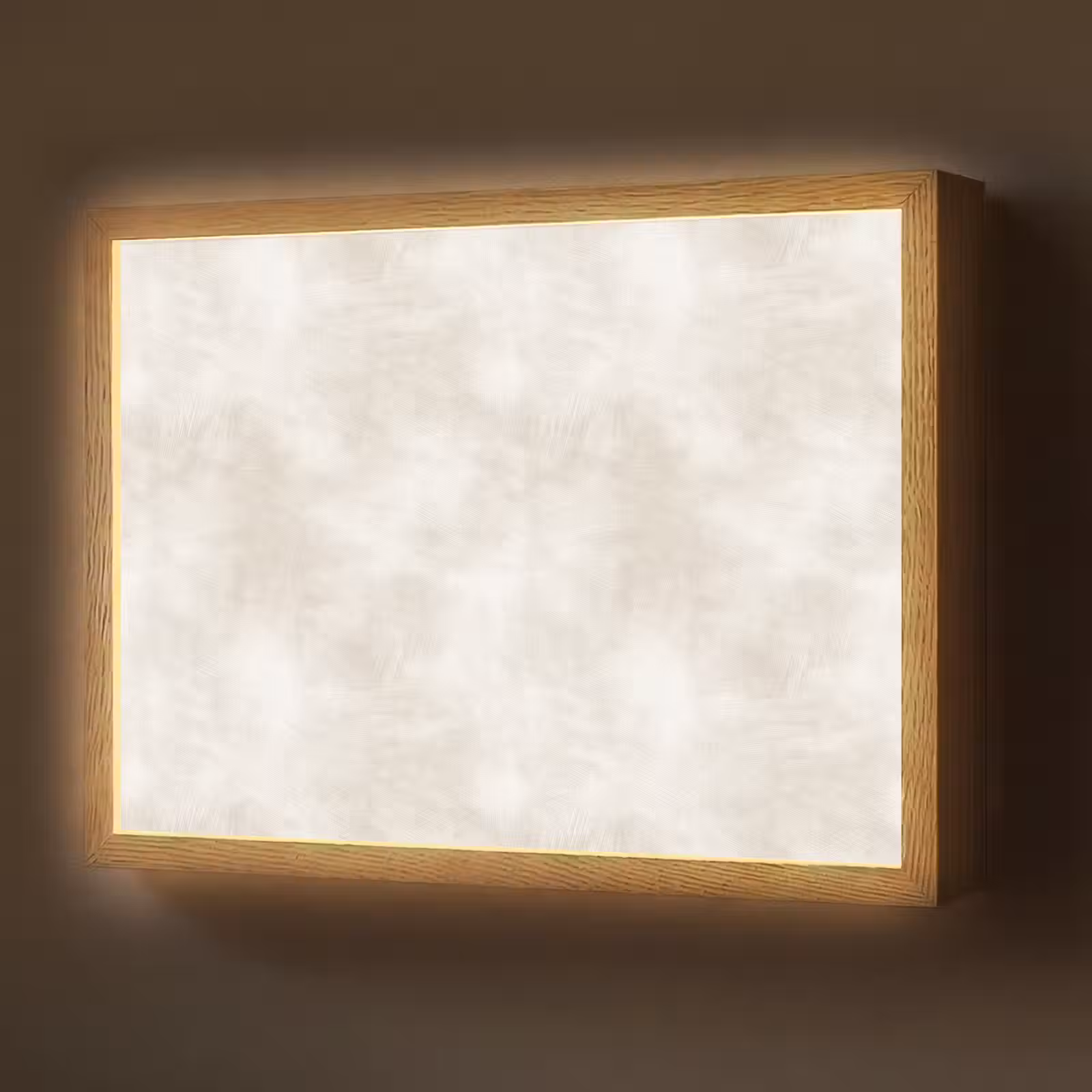 Lightbox - Wandlamp - Subtiel - Structuur - Beige — 1