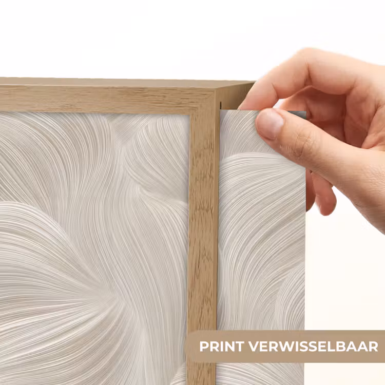 Lightbox - Wandlamp - Lijnen - Waaier - Beige — 5