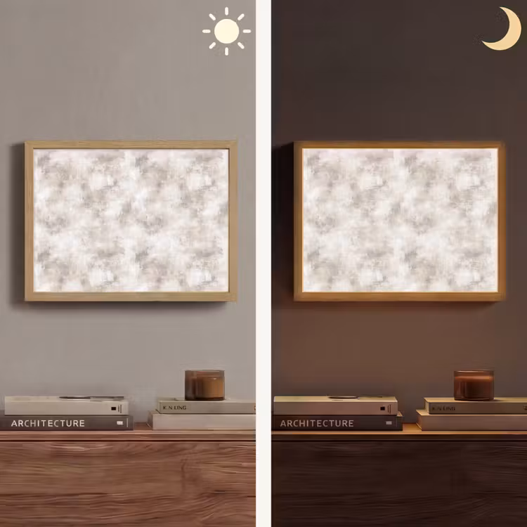 Lightbox - Wandlamp - Organisch - Patroon - Gemêleerd — 6