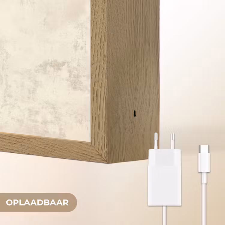 Lightbox - Wandlamp - Patroon - Organisch - Beige — 7