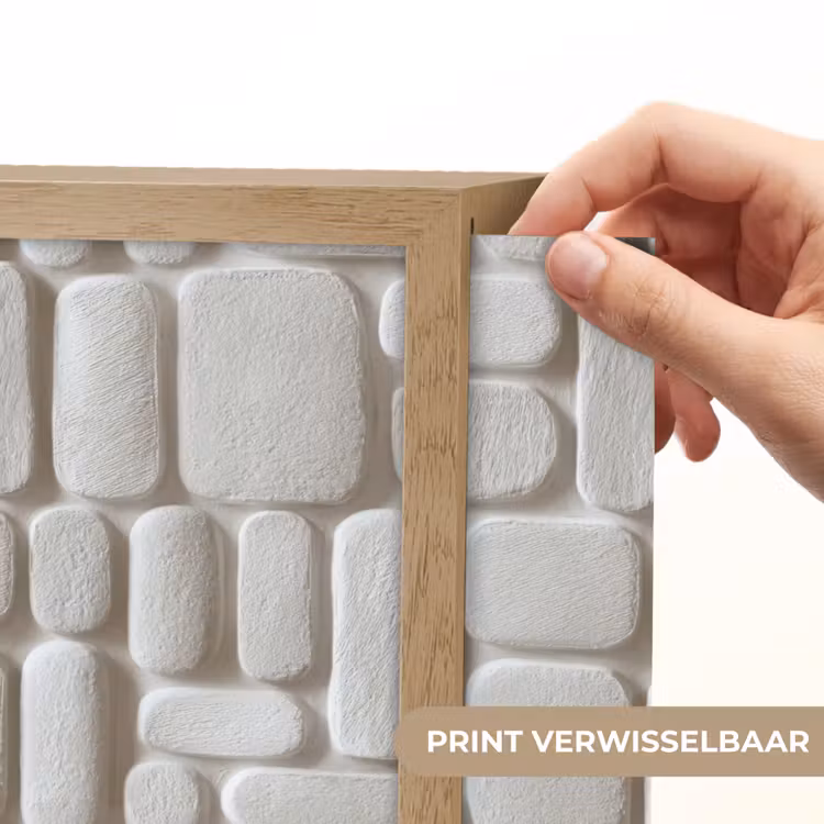Lightbox - Wandlamp - Reliëf - Structuur - Wit — 5