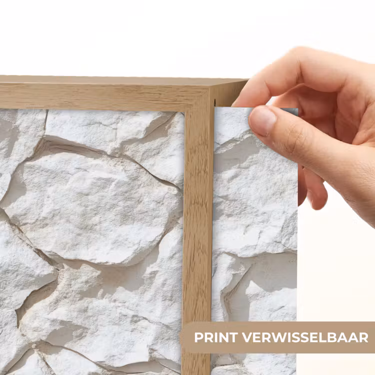 Lightbox - Wandlamp - Structuur - Rots - Wit — 5