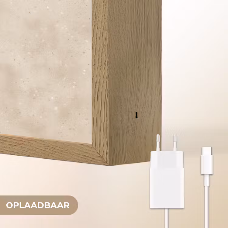 Lightbox - Wandlamp - Structuur - Spikkels - Beige — 7
