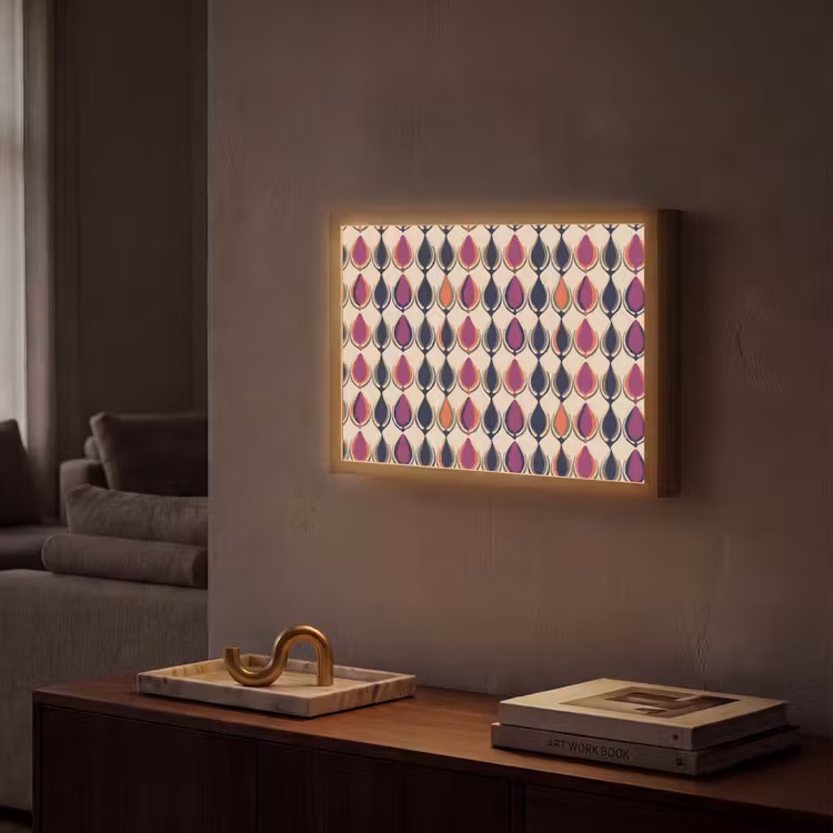 Lightbox - Wandlamp - Vintage - Retro - Kleurrijk — 2