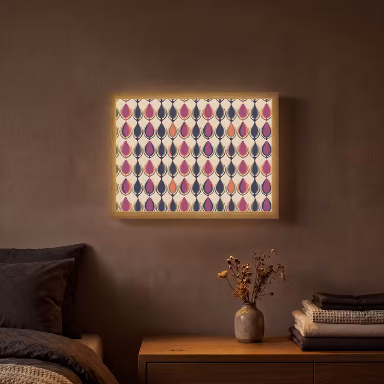 Lightbox - Wandlamp - Vintage - Retro - Kleurrijk — 3