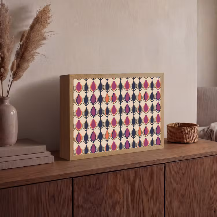 Lightbox - Wandlamp - Vintage - Retro - Kleurrijk — 4