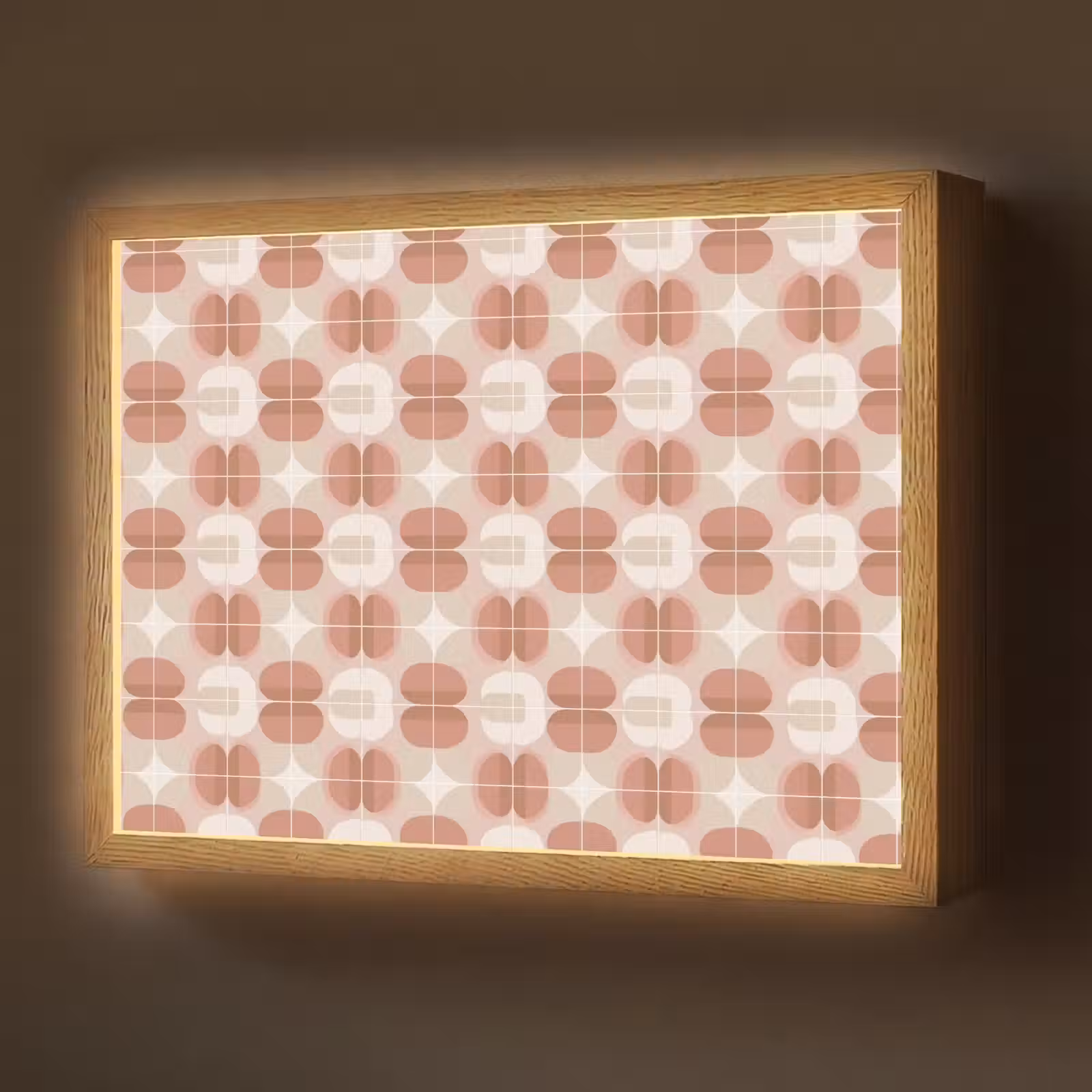 Lightbox - Wandlamp - Retro - Klassiek - Roze — 1