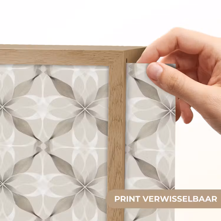 Lightbox - Wandlamp - Grafisch - Patroon - Grijs — 5