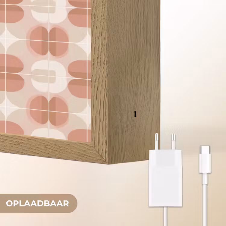Lightbox - Wandlamp - Retro - Klassiek - Roze — 7