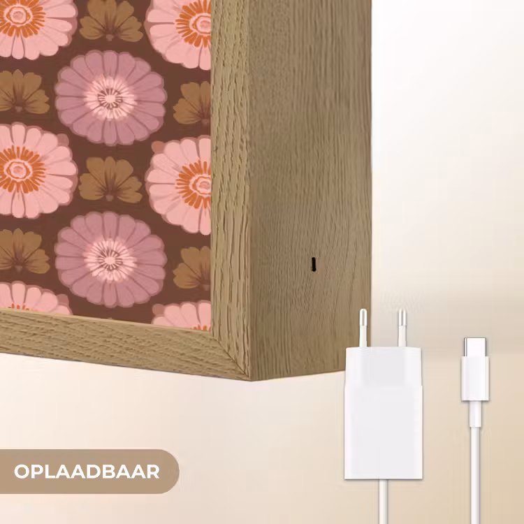 Lightbox - Wandlamp - Retro - Madelief - Roze — 7