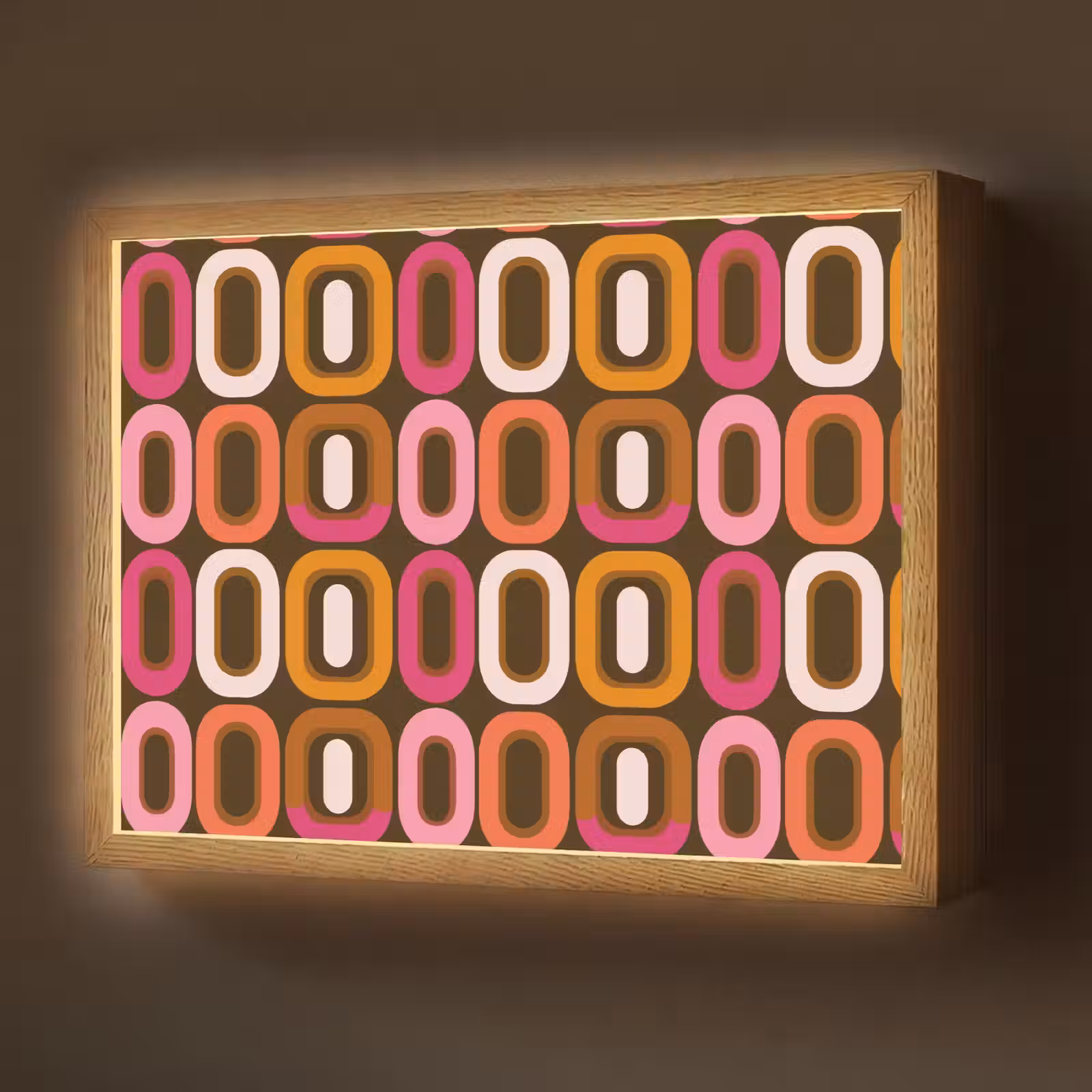 Lightbox - Wandlamp - Modern - Retro - Kleurrijk — 1