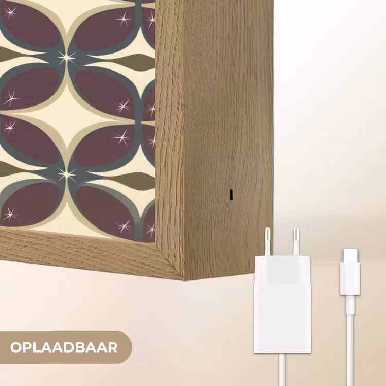 Lightbox - Wandlamp - Cirkel - Retro - Kleurrijk — 7
