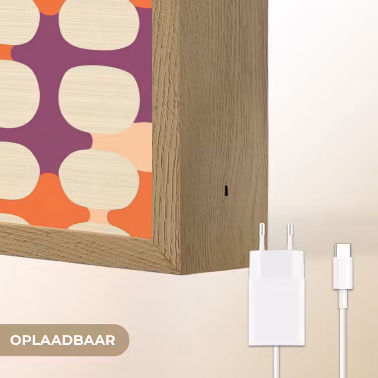 Lightbox - Wandlamp - Modern - Patroon - Kleurrijk — 7