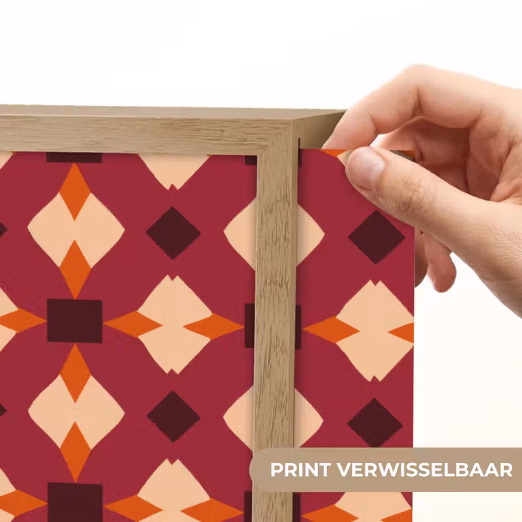 Lightbox - Wandlamp - Retro - Patroon - Kleurrijk — 5
