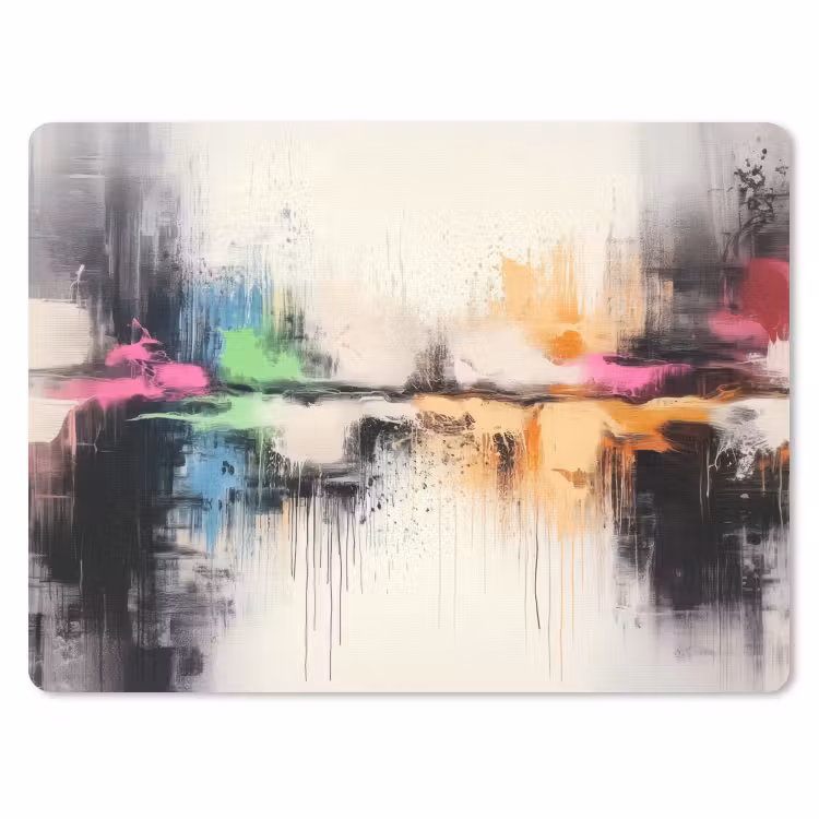 Muismat - Abstract - Kleurexplosie - Landschap — 1
