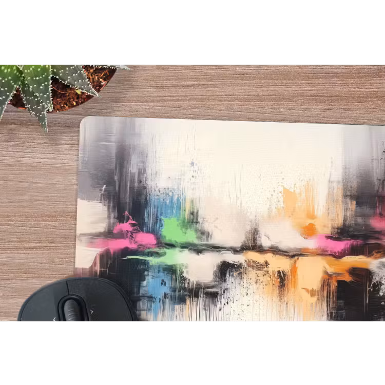 Muismat - Abstract - Kleurexplosie - Landschap — 4