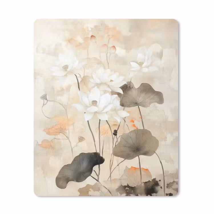 Muismat - Bloemen - Japandi - Wabi sabi — 1