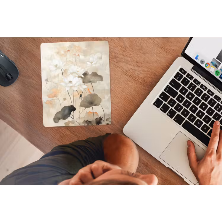Muismat - Bloemen - Japandi - Wabi sabi — 2