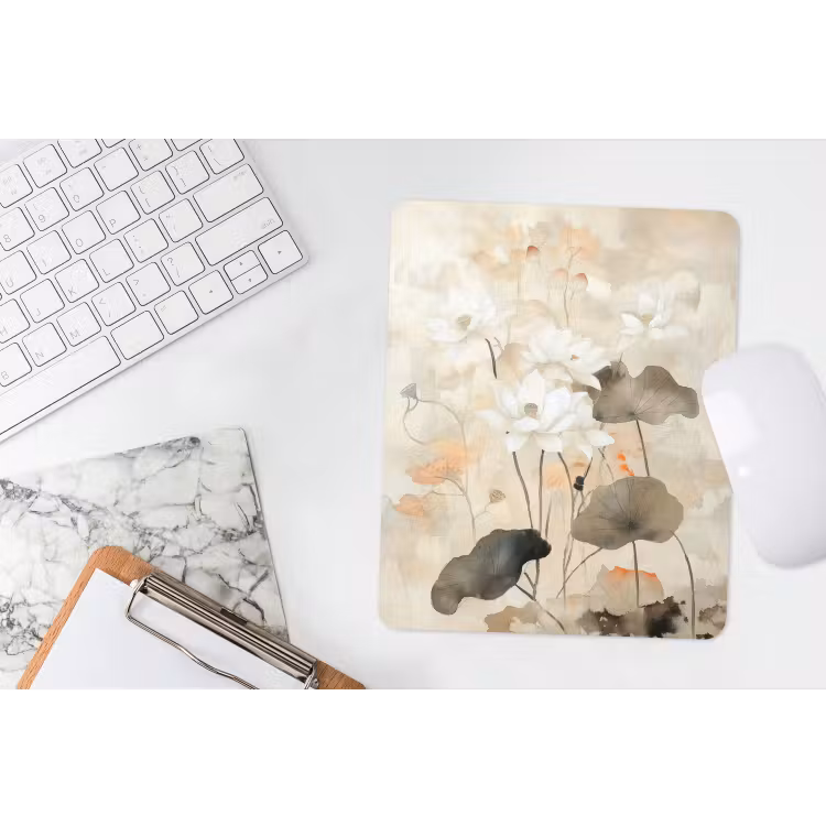 Muismat - Bloemen - Japandi - Wabi sabi — 4