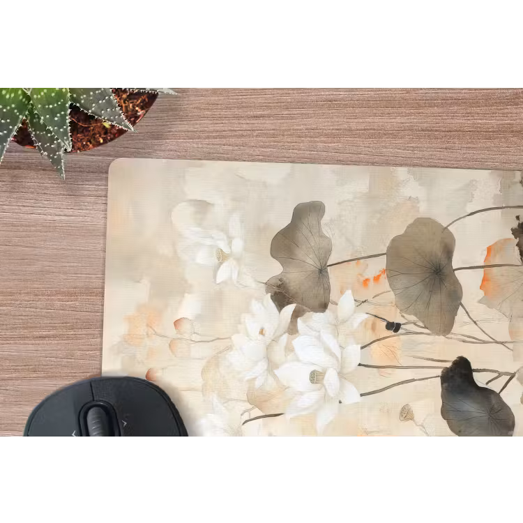 Muismat - Bloemen - Japandi - Wabi sabi — 5