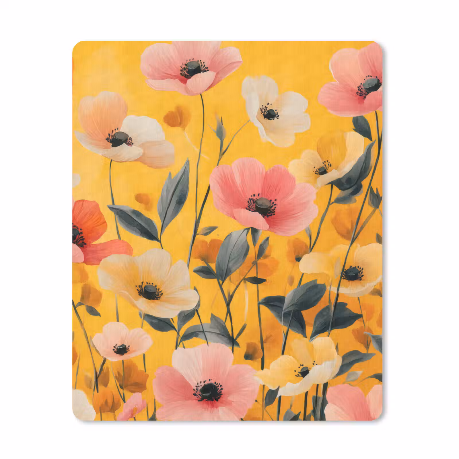Muismat - Bloemen - Veld - Geel — 1