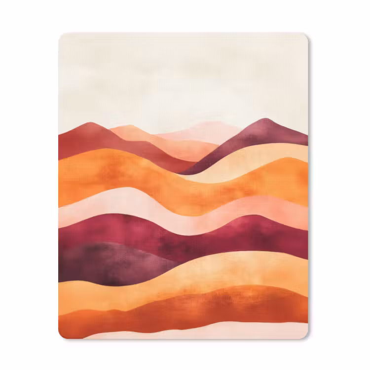 Muismat - Abstract - Landschap - Golven — 1
