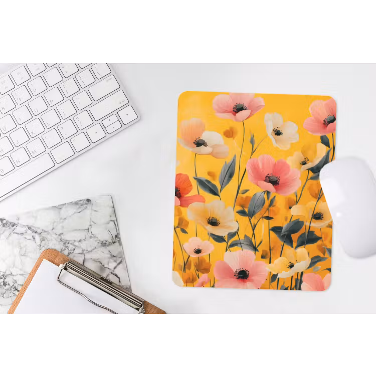 Muismat - Bloemen - Veld - Geel — 4