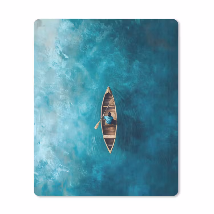 Muismat - Bootje - Water - Blauw — 1