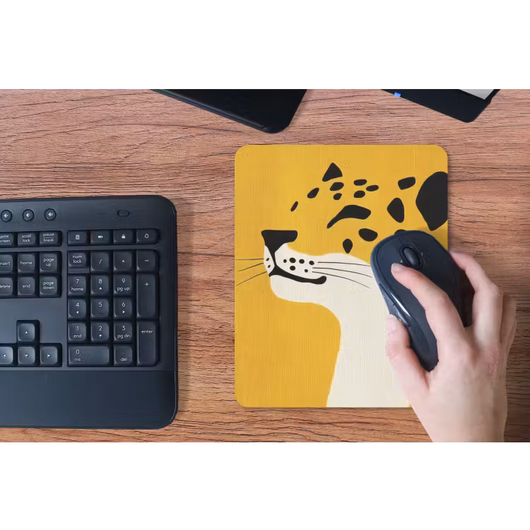 Muismat - Cheetah - Illustratie - Geel — 3