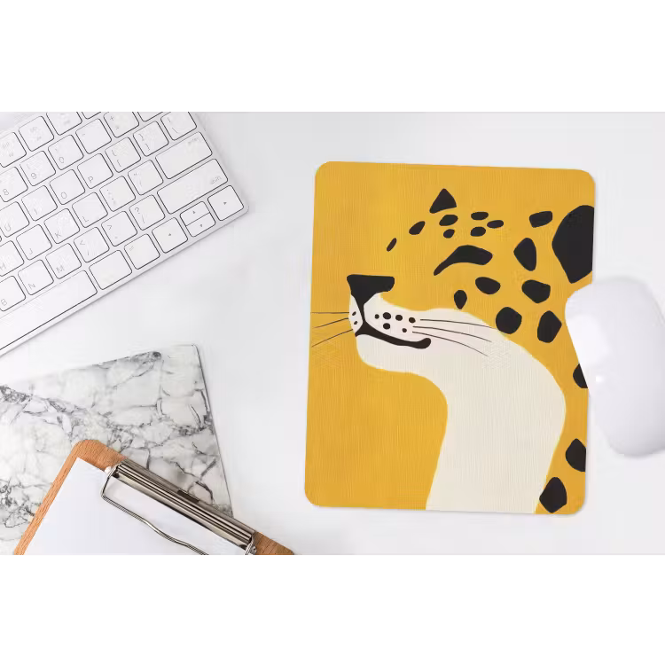 Muismat - Cheetah - Illustratie - Geel — 4