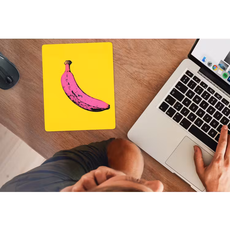 Muismat - Banaan - Grafisch - Geel — 2