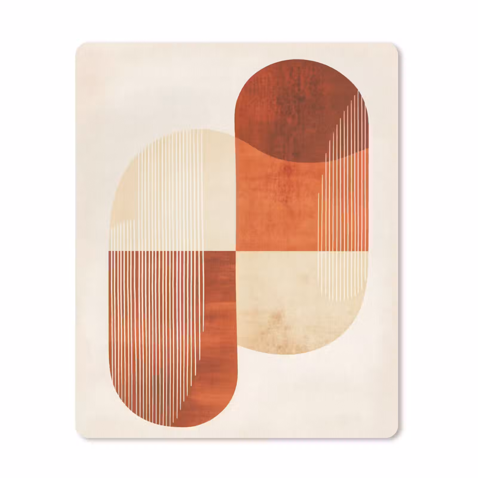 Muismat - Bogen - Beige - Vormen — 1