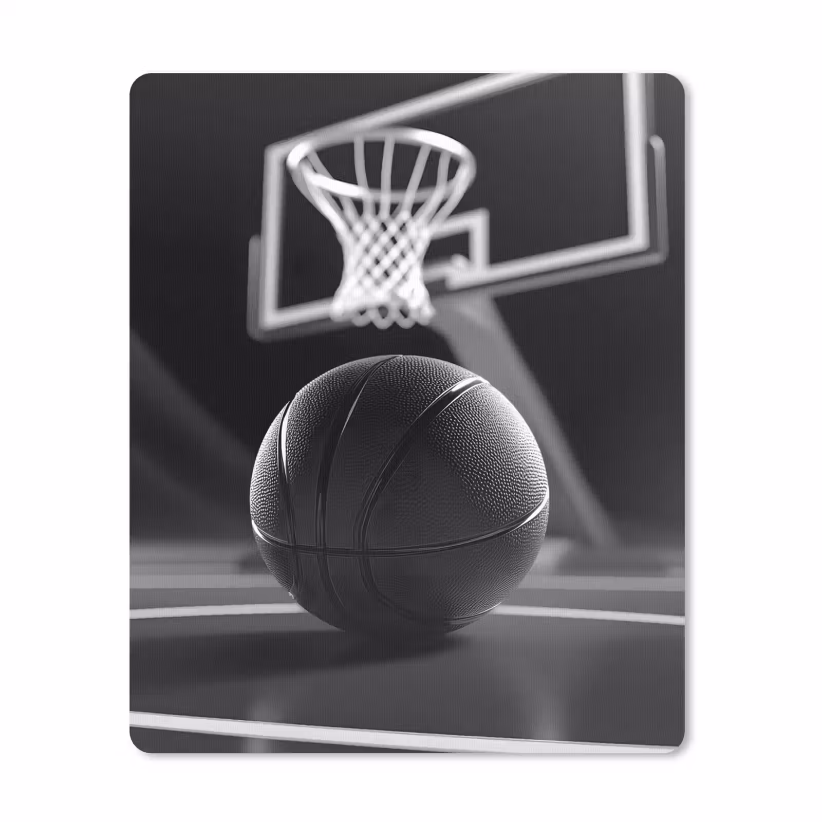 Muismat - Basketbal - Basketbalveld - Lichtlijnen — 1