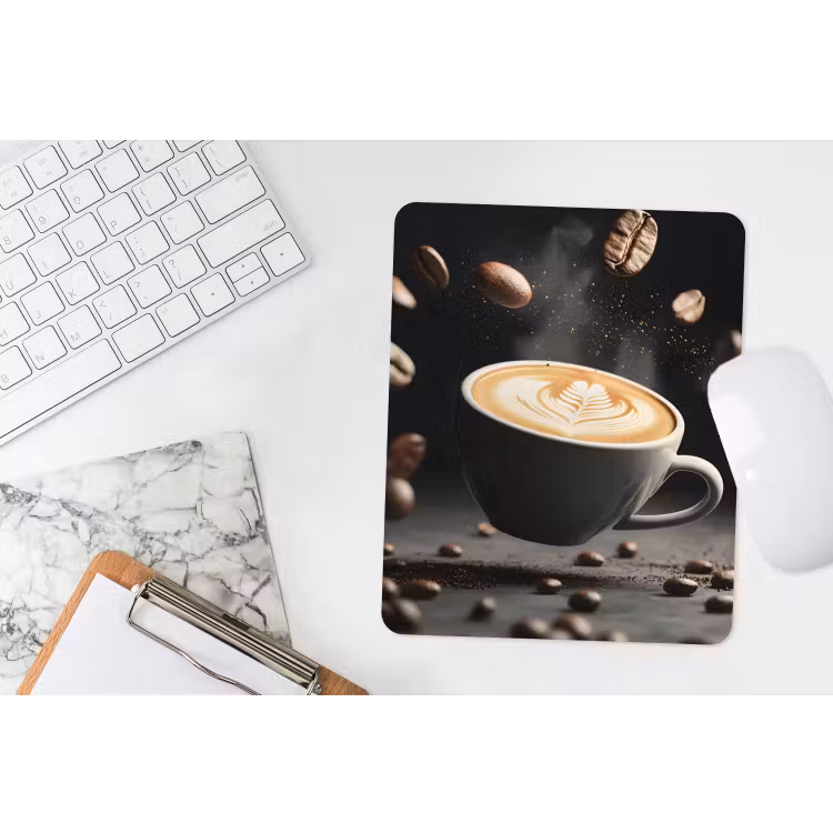 Muismat - Cappuccino - Kop - Bonen - Bruin — 4