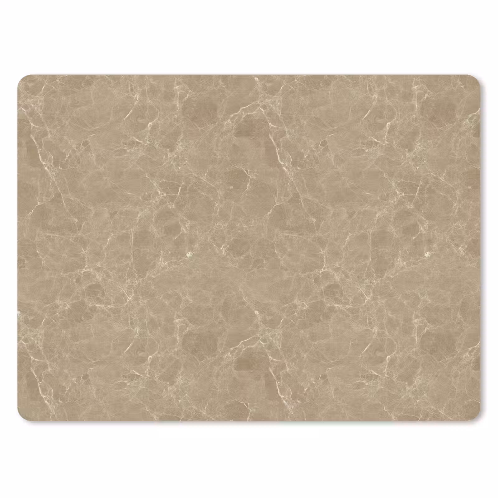 Muismat - Beige - Marmer - Witte aders — 1