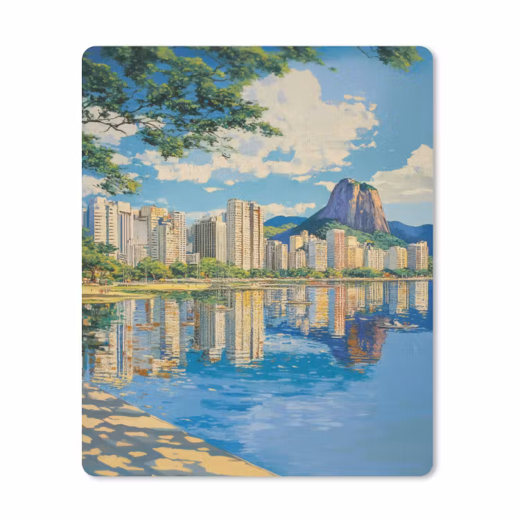 Muismat - Berg - Skyline - Strand - Water — 1
