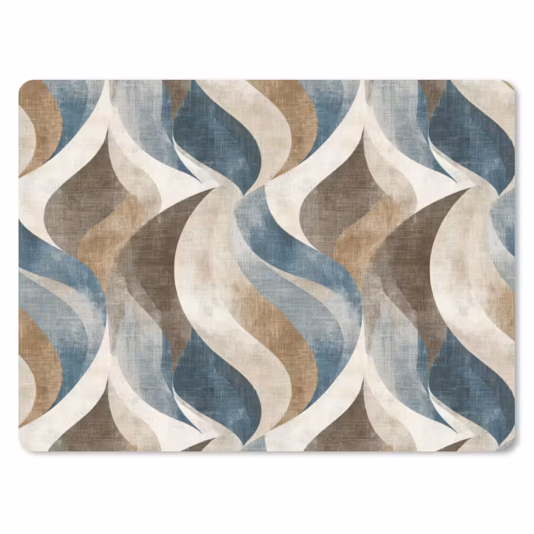 Muismat - Abstract - Golven - Kleurrijk — 1