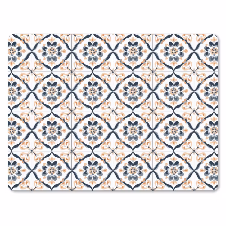 Muismat - Bladvorm - Patroon - Kleurrijk — 1