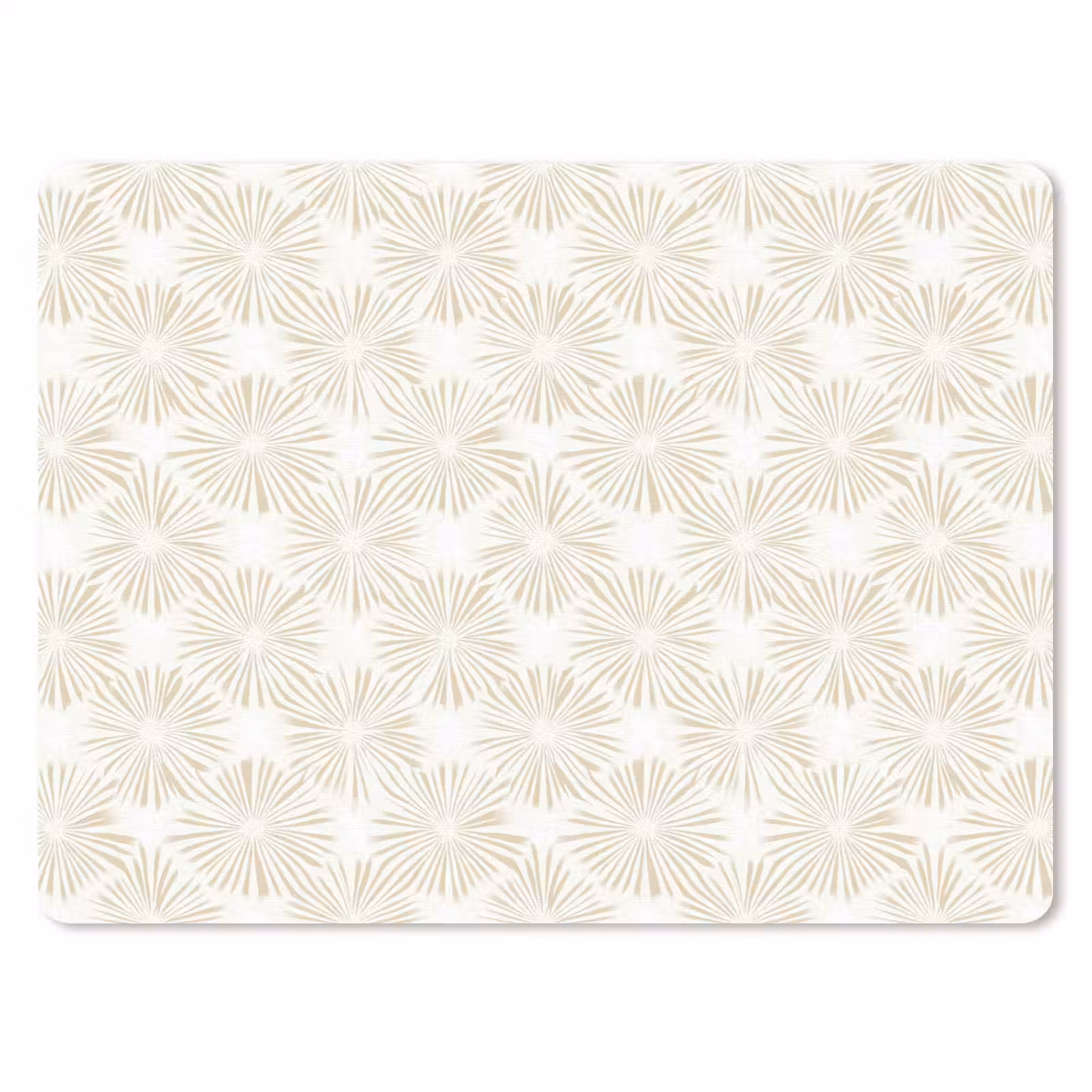 Muismat - Abstract - Motief - Beige — 1