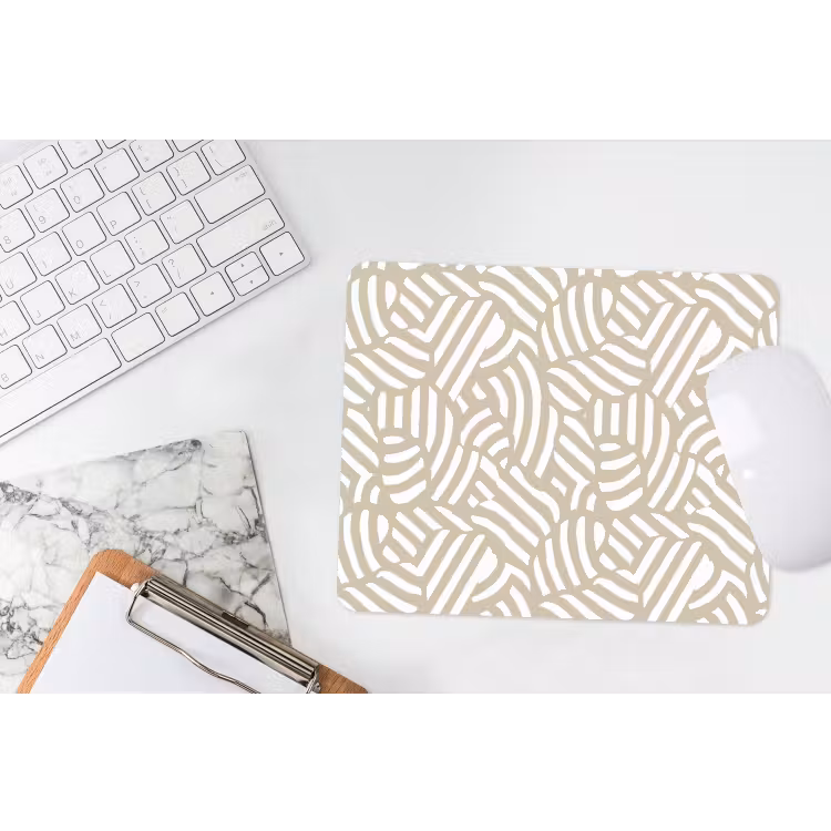 Muismat - Abstract - Modern - Beige — 2